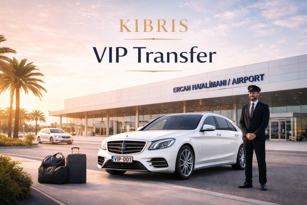 KIBRIS CONSULTING ile Kıbrıs VIP transferi – Ercan Havalimanı özel karşılama ve lüks Mercedes araç
